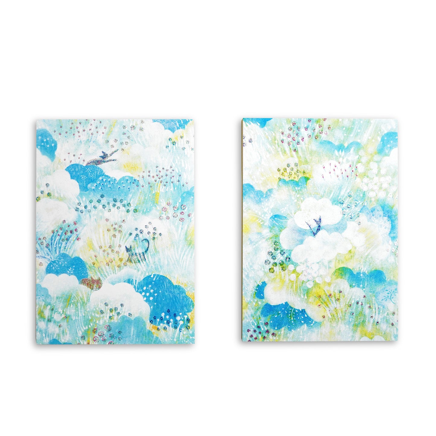 EggnWorks エッグンワークス ドイツ装 アートノートブック [草原とネコ]Ojiro EW0223 4580712071346