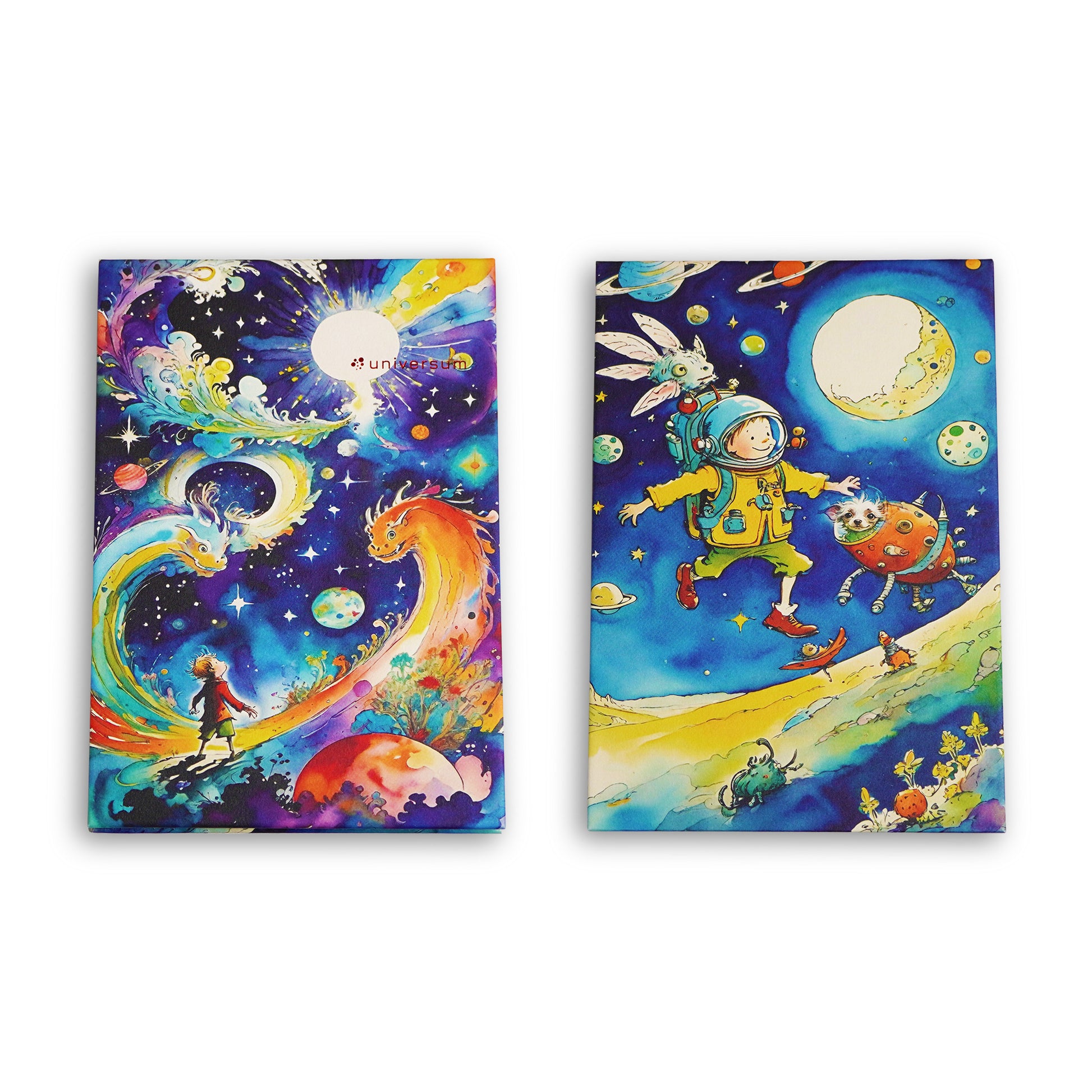 EGGNWORKS エッグンワークス ドイツ装 ARTNOTEBOOK アートノートブック Universum 宇宙の鼓動に夢をのせて Ryubi EW0242