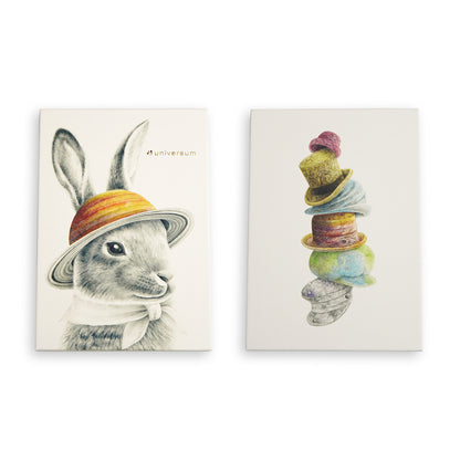 EGGNWORKS エッグンワークス ドイツ装 ARTNOTEBOOK アートノートブック Universum 星の帽子 遠藤涼子 EW0244