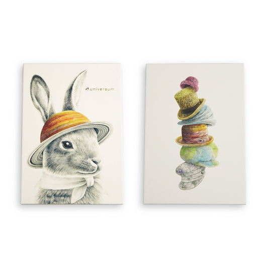 EGGNWORKS エッグンワークス ドイツ装 ARTNOTEBOOK アートノートブック Universum 星の帽子 遠藤涼子 EW0244